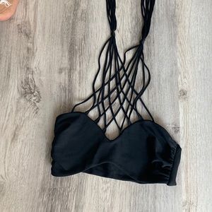 Mikoh strappy Top in Black